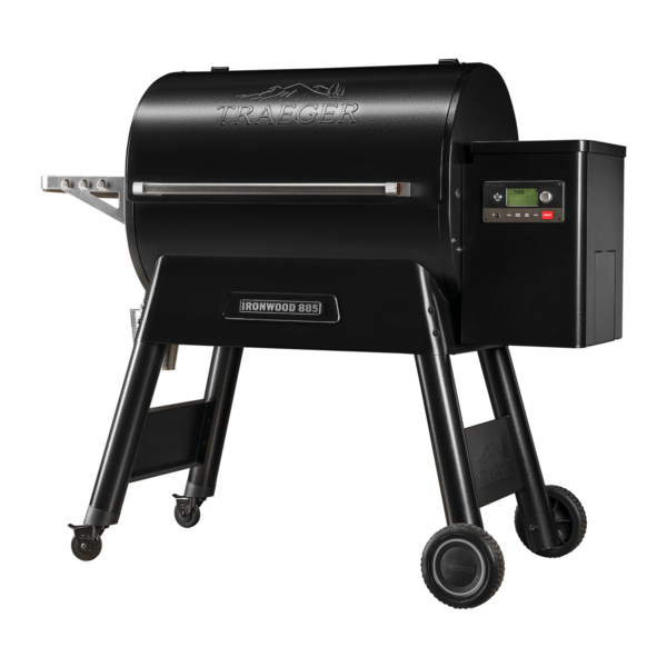 Traeger Ironwood 885 side angle