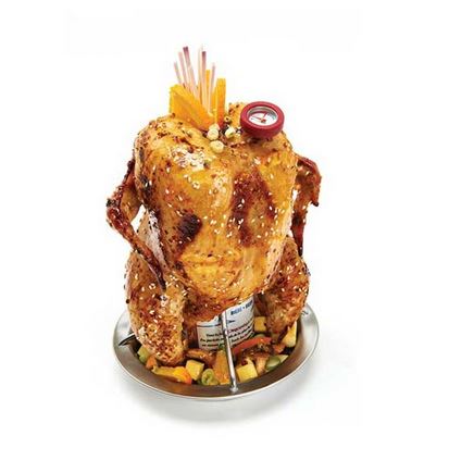Broil King - Chicken Roaster with Roasted Chicken