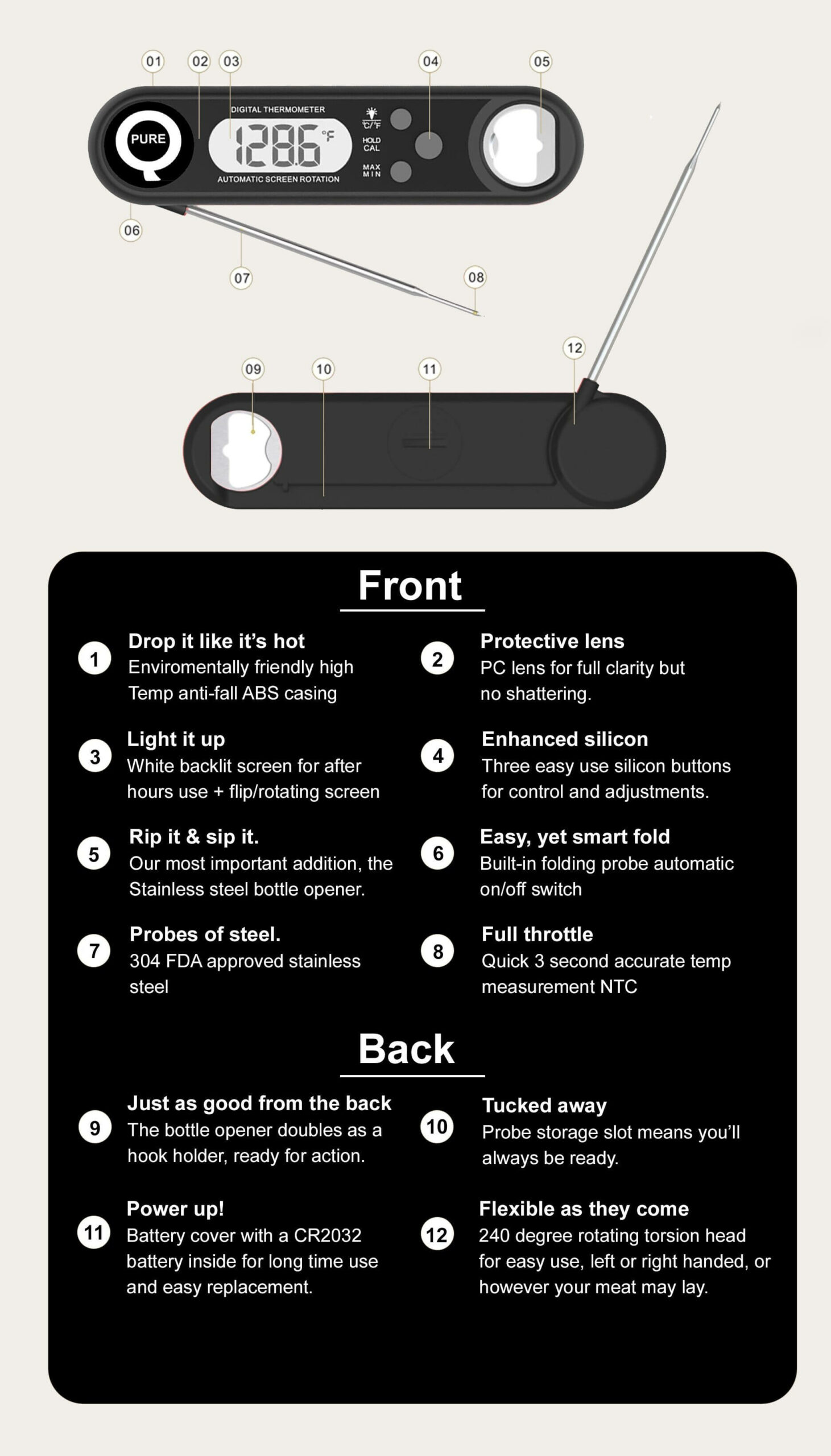 PureQ No1 Spec Sheet